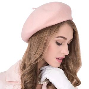 100% Wool Pastel Beret